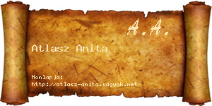 Atlasz Anita névjegykártya